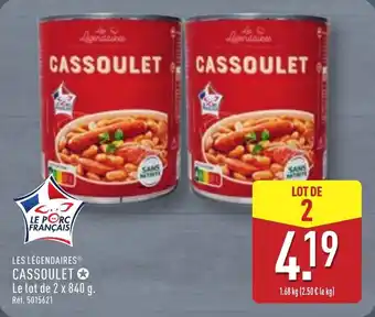 ALDI Les légendaires cassoulet offre