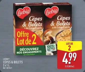 ALDI Liebig cèpes & bolets offre