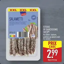 ALDI Sticks de saucissons secs offre