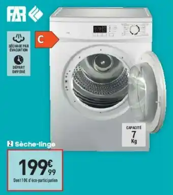 Conforama Sèche-linge offre