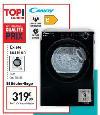 Conforama Sèche-linge offre