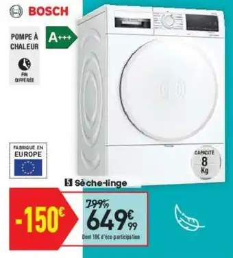 Conforama Sèche-linge offre