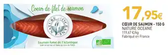 naturéO Nature oceane cœur de saumon offre