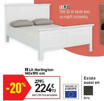Conforama Lit harlington offre