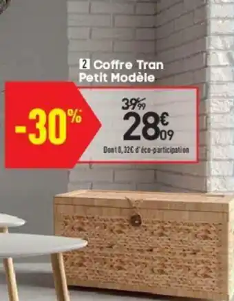 Conforama Coffre tran petit modèle offre