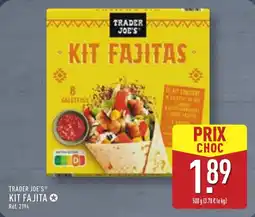 ALDI Trader joe's kit fajita offre