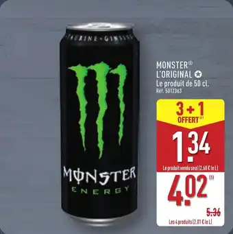 ALDI Monster l'original offre