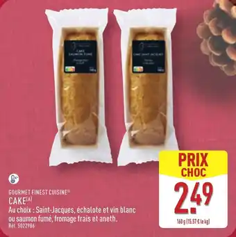 ALDI Gourmet finest cuisine cake offre