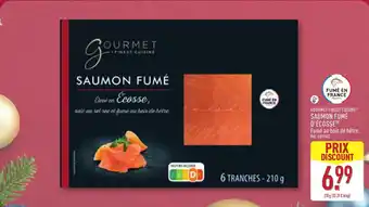 ALDI Gourmet finest cuisine saumon fumé d'écosse offre