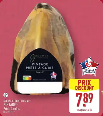 ALDI Gourmet finest cuisine pintade offre