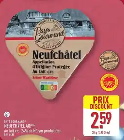 ALDI Pays gourmand neufchâtel aop offre