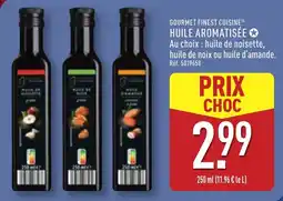 ALDI Gourmet finest cuisine huile aromatisée offre