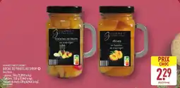 ALDI Gourmet finest cuisine bocal de fruits au sirop offre