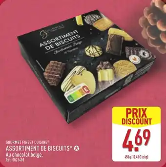 ALDI Gourmet finest cuisine assortiment de biscuits offre