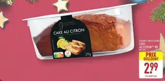 ALDI Gourmet finest cuisine cake au citron offre
