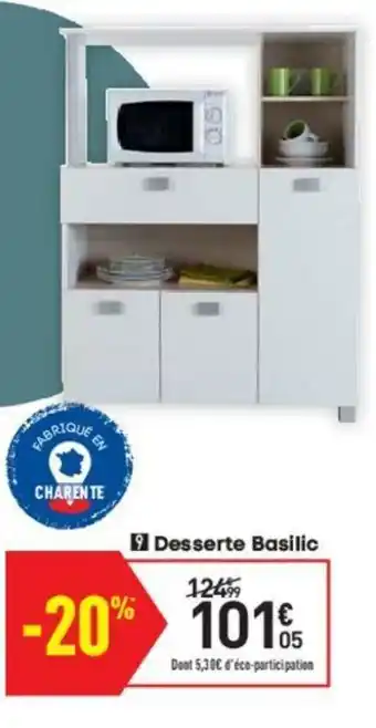 Conforama Desserte Basilic offre