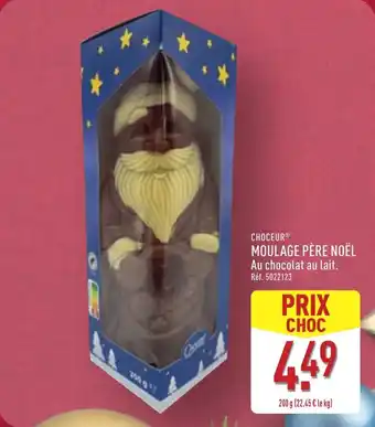 ALDI Choceur moulage père noël offre