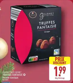 ALDI Gourmet finest cuisine truffes fantaisie offre