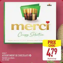 ALDI Merci assortiment de chocolats offre