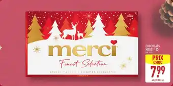 Chocolats merci