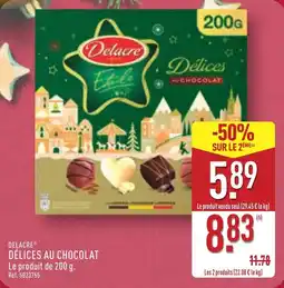 ALDI Delacre délices au chocolat offre