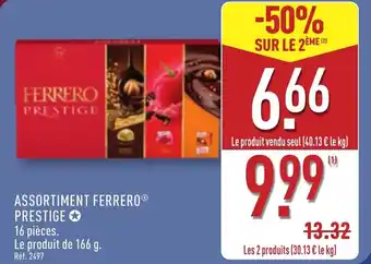 ALDI Assortiment ferrero prestige offre