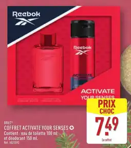 ALDI Brut coffret activate your senses offre