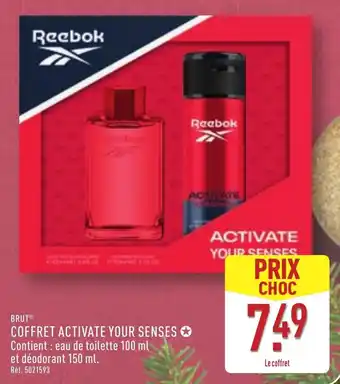 ALDI Brut coffret activate your senses offre