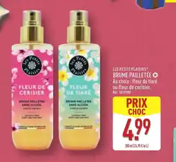 ALDI Les petits plaisirs brume pailletée offre