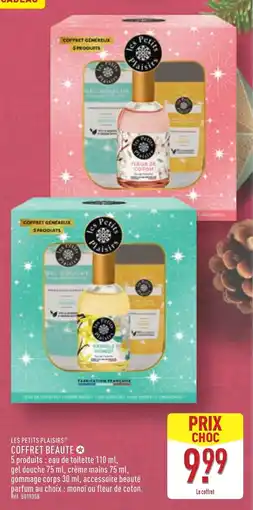 ALDI Les petits plaisirs coffret beaute offre