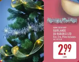 ALDI Home creation guirlande ou ruban à led offre