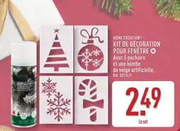 ALDI Home creation kit de décoration pour fenêtre offre