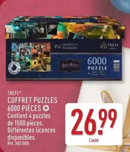 ALDI Trefl coffret puzzles 6000 pièces offre