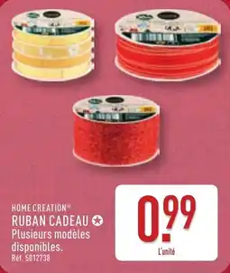 ALDI Home creation ruban cadeau offre