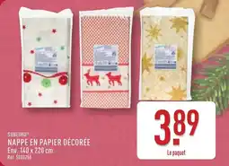 ALDI Sublimo nappe en papier décorée offre
