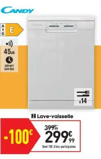 Conforama Lave-vaisselle offre