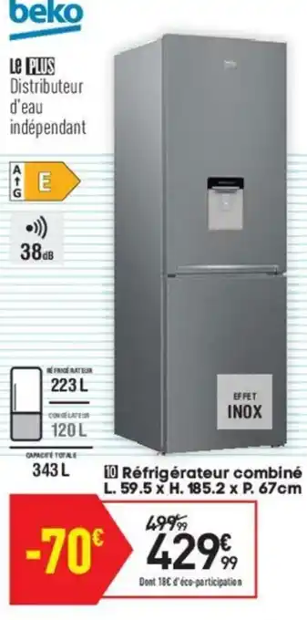 Conforama Réfrigérateur combiné offre