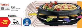 Conforama Raclette multifonction offre