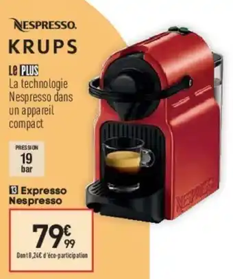 Conforama Expresso Nespresso offre