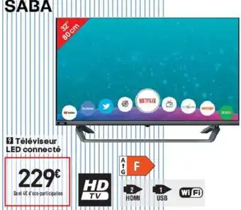 Conforama Téléviseur LED connecté offre