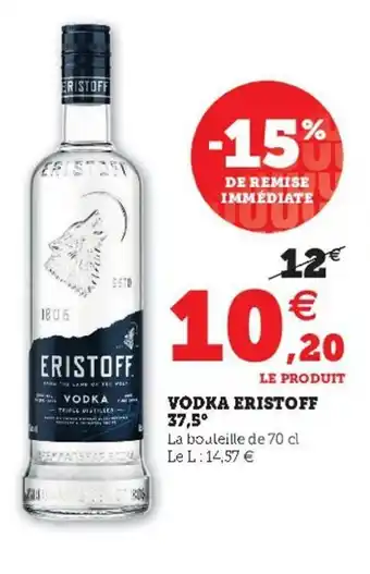 Vodka Eristoff 37,5°