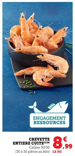 Bi1 Crevette entiere cuite offre