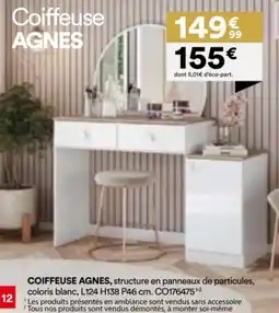 BUT Coiffeuse agnes offre
