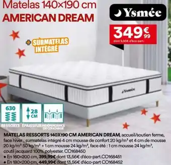 BUT Matelas ressorts offre