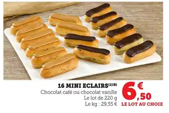 Bi1 16 mini eclairs offre