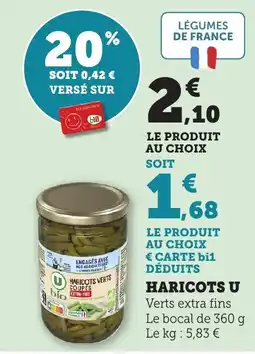 Bi1 U Haricots offre
