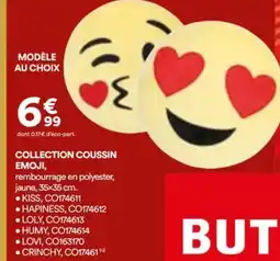 BUT Collection coussin emoji offre