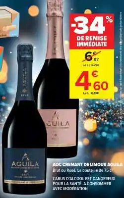 Carrefour Market AOC CRÉMANT DE LIMOUX AGUILA offre