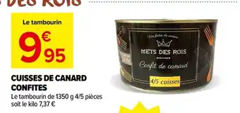 Carrefour Market Cuisses De Canard Confites offre