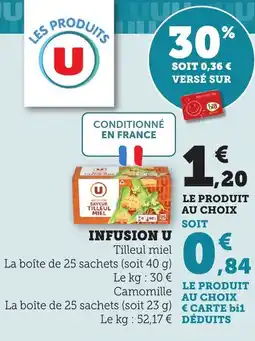 Bi1 U Infusion offre